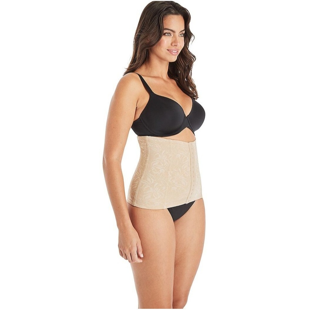 Maidenform 2XL Flexees Ultra Firm Control Waist Nipper Cincher Floral FL6868